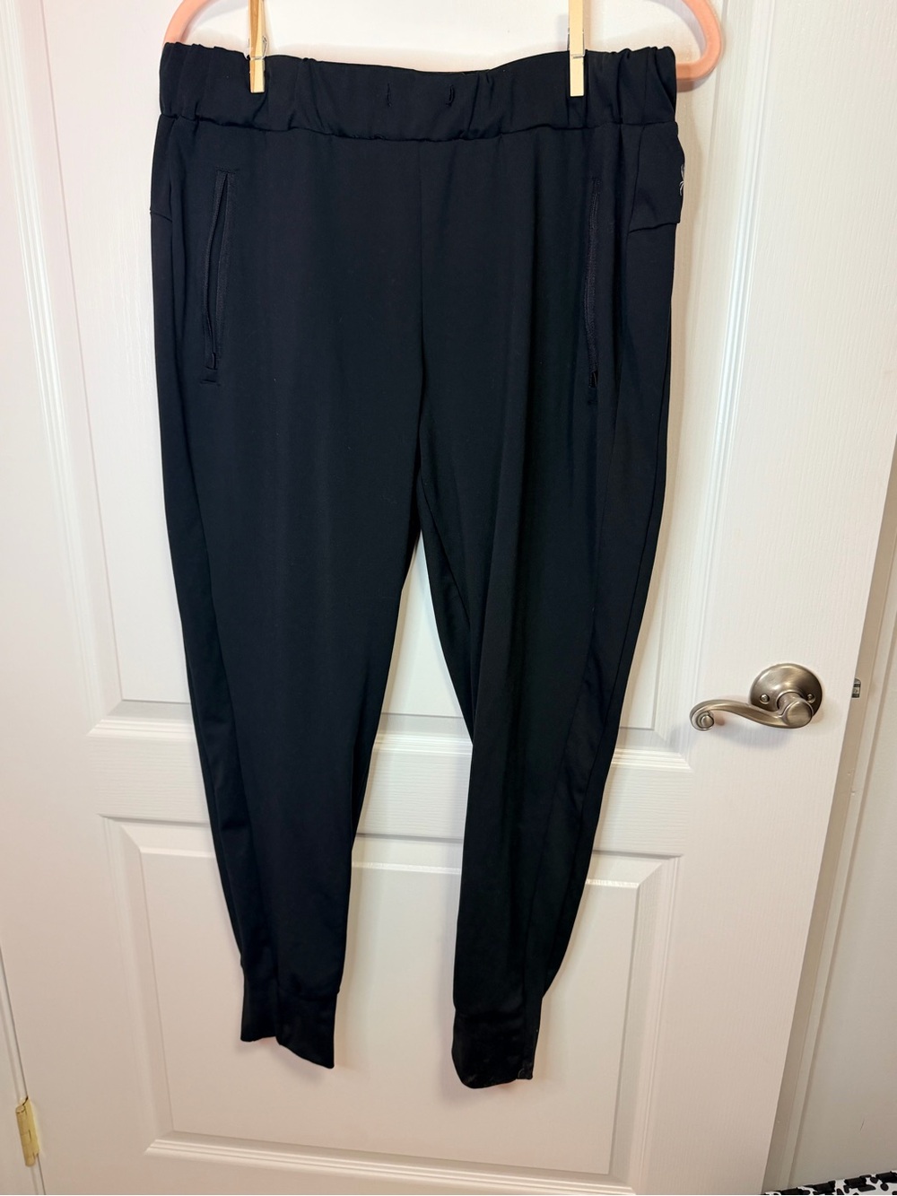 Spyder Black Athletic Jogger Pants